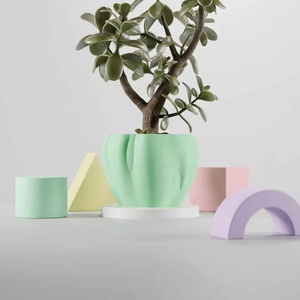 Organic Curves Planter, photo 4 of 4